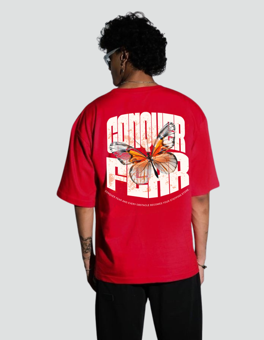 Unisex Oversized Conquer Fear Classic T-Shirt