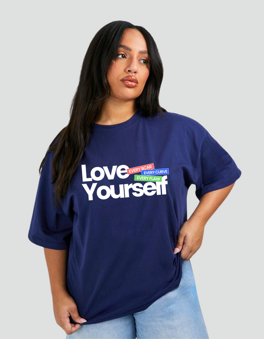 Women's Love yourself Oversized Tee