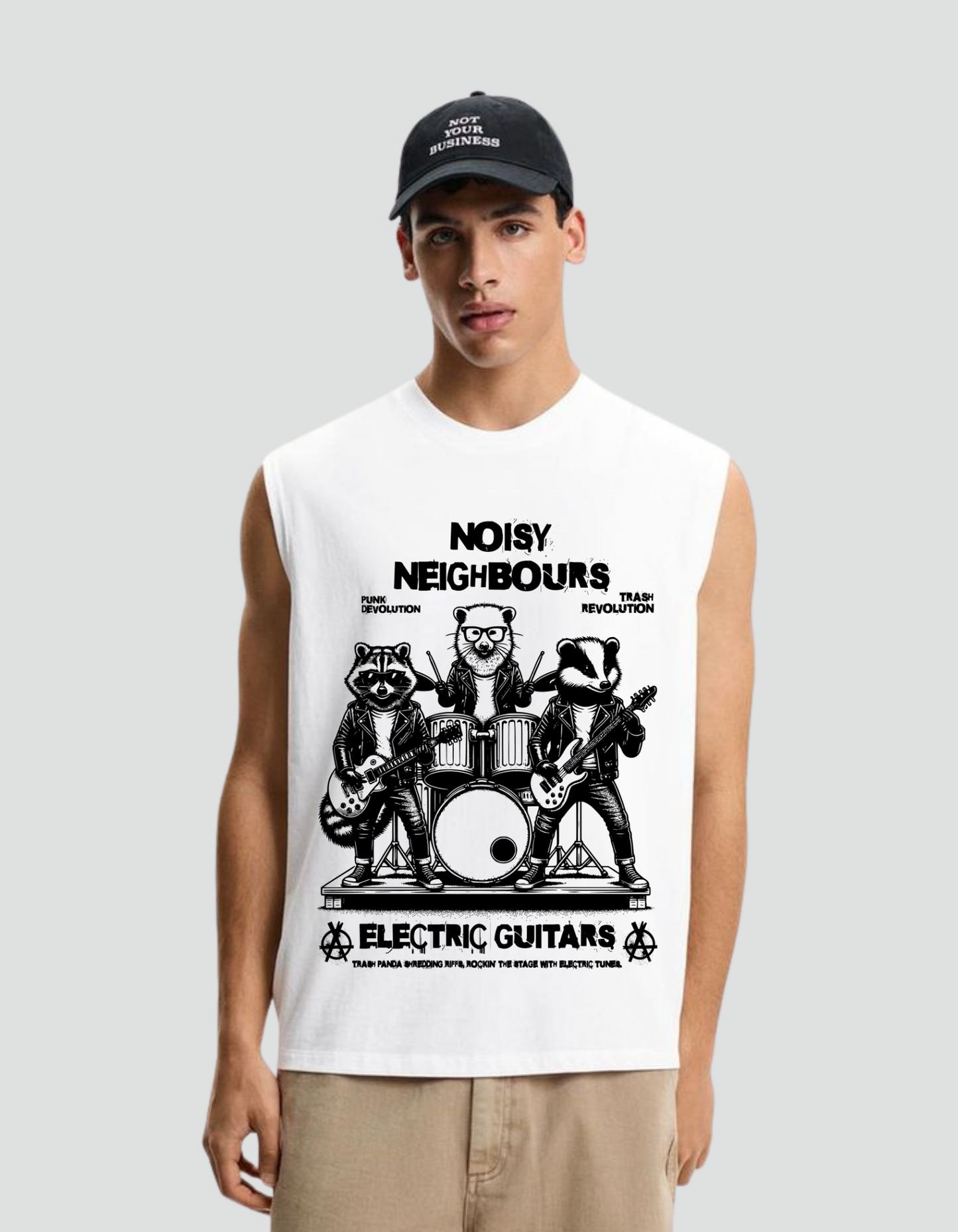 Men's Sleeveless Noisy Neighbor's T-Shirt