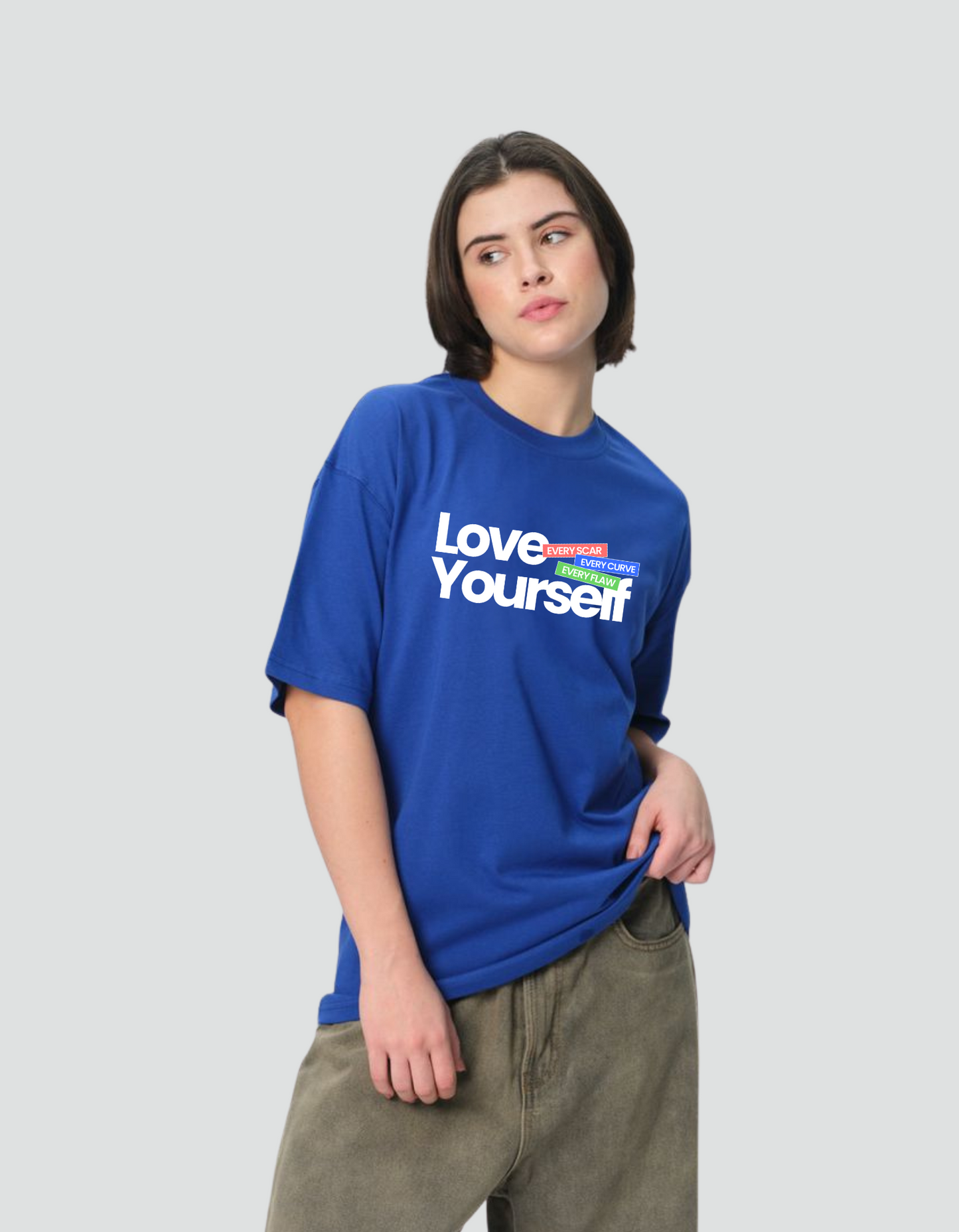 Women's Love yourself Oversized Tee