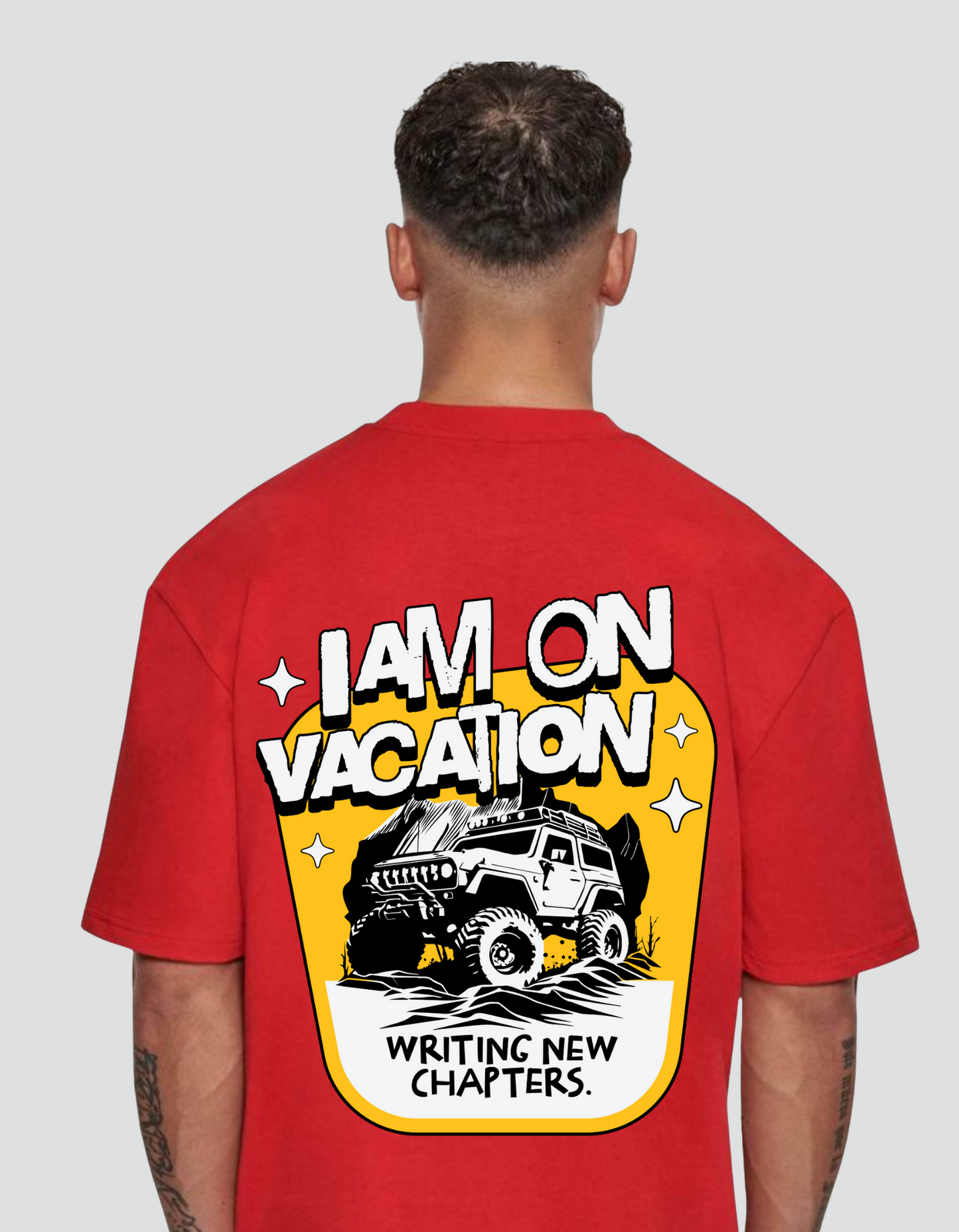 Unisex I'm On Vacation Oversized T-shirt