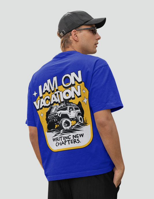 Unisex I'm On Vacation Oversized T-shirt