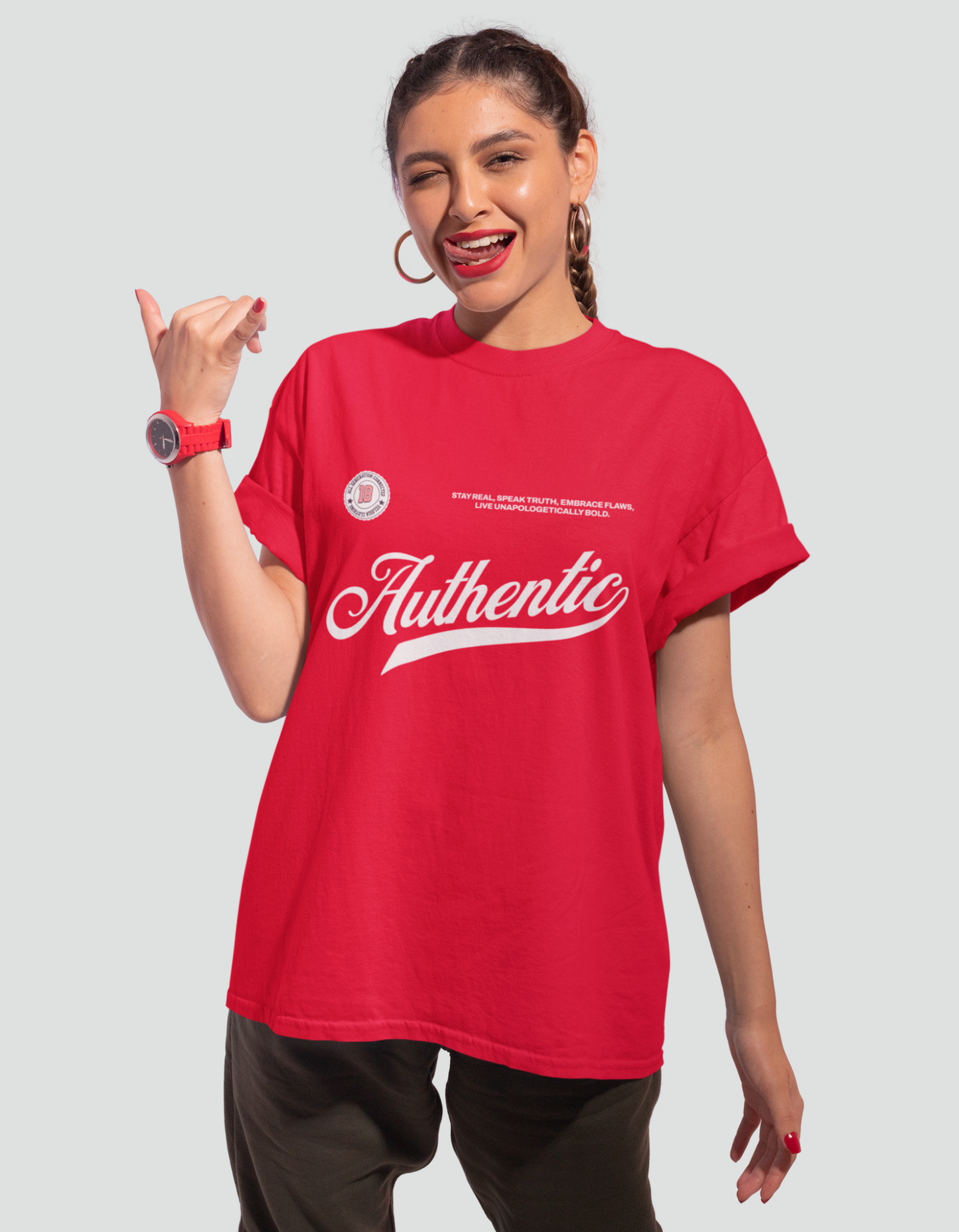 Unisex Authentic Oversized T-shirt