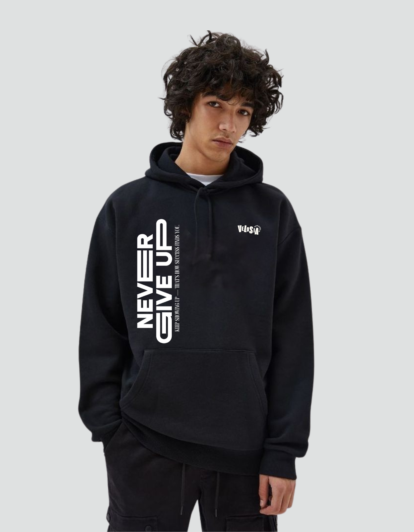 Unisex Never Give Up Hoodie