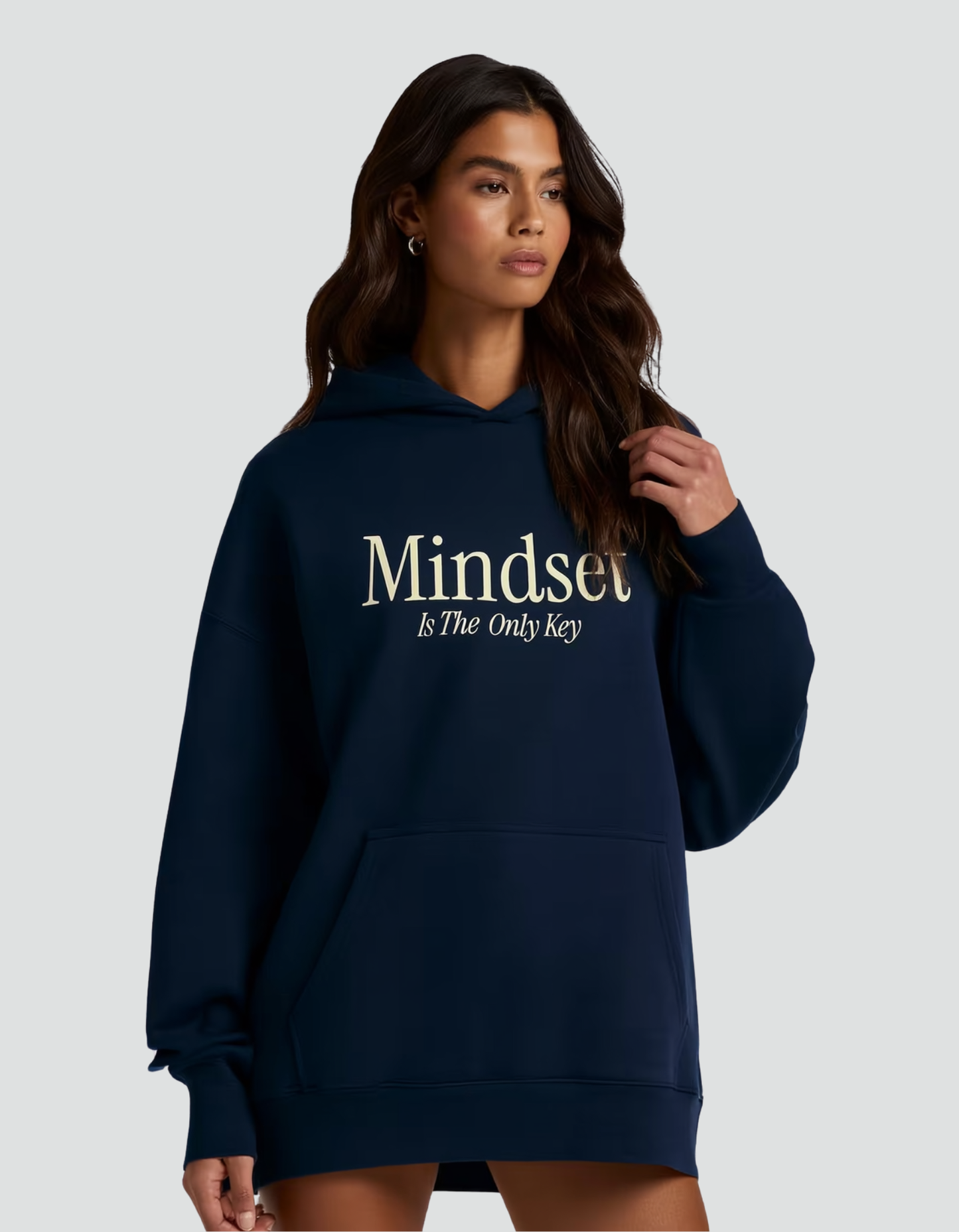 Unisex Oversized Mindset Hoodie