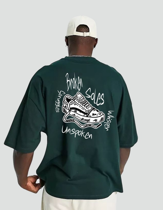 Unisex Broken Soles Oversized T-shirt