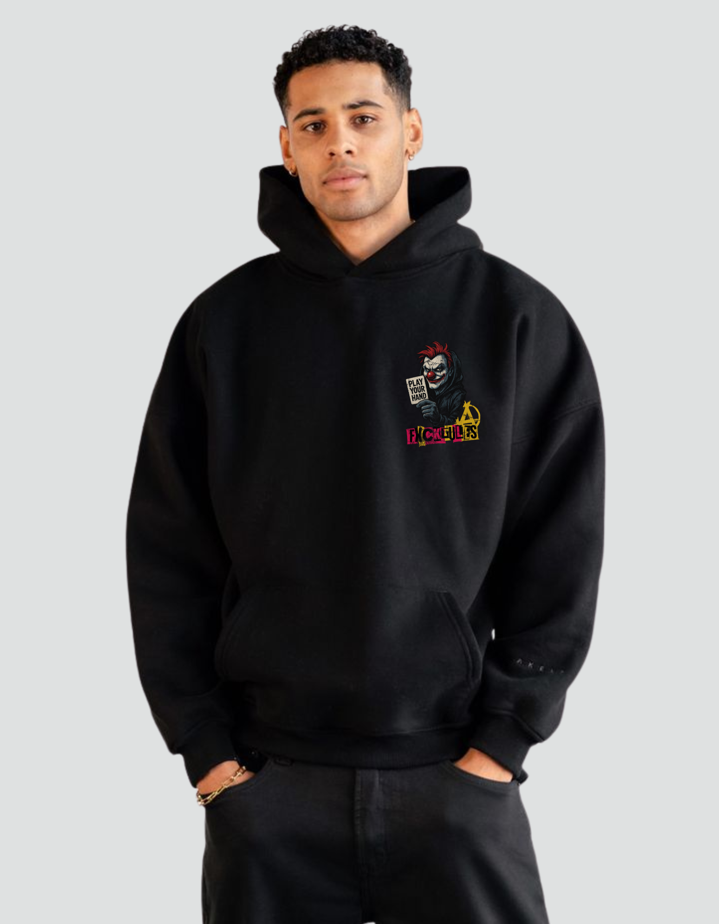 Unisex Oversized FCK rules Hoodie