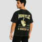 Unisex Hustle Acid Washed Oversized Tee