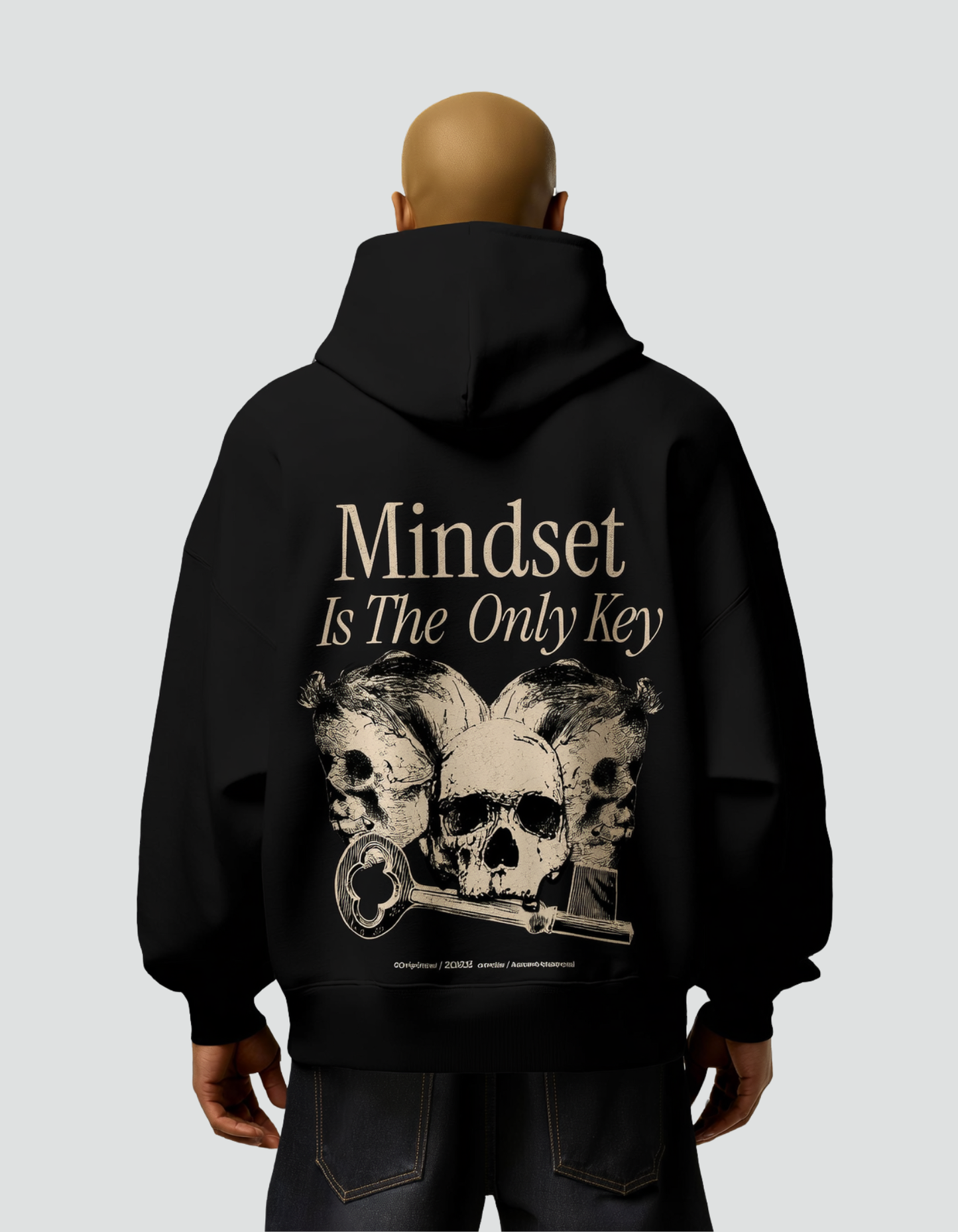 Unisex Oversized Mindset Hoodie