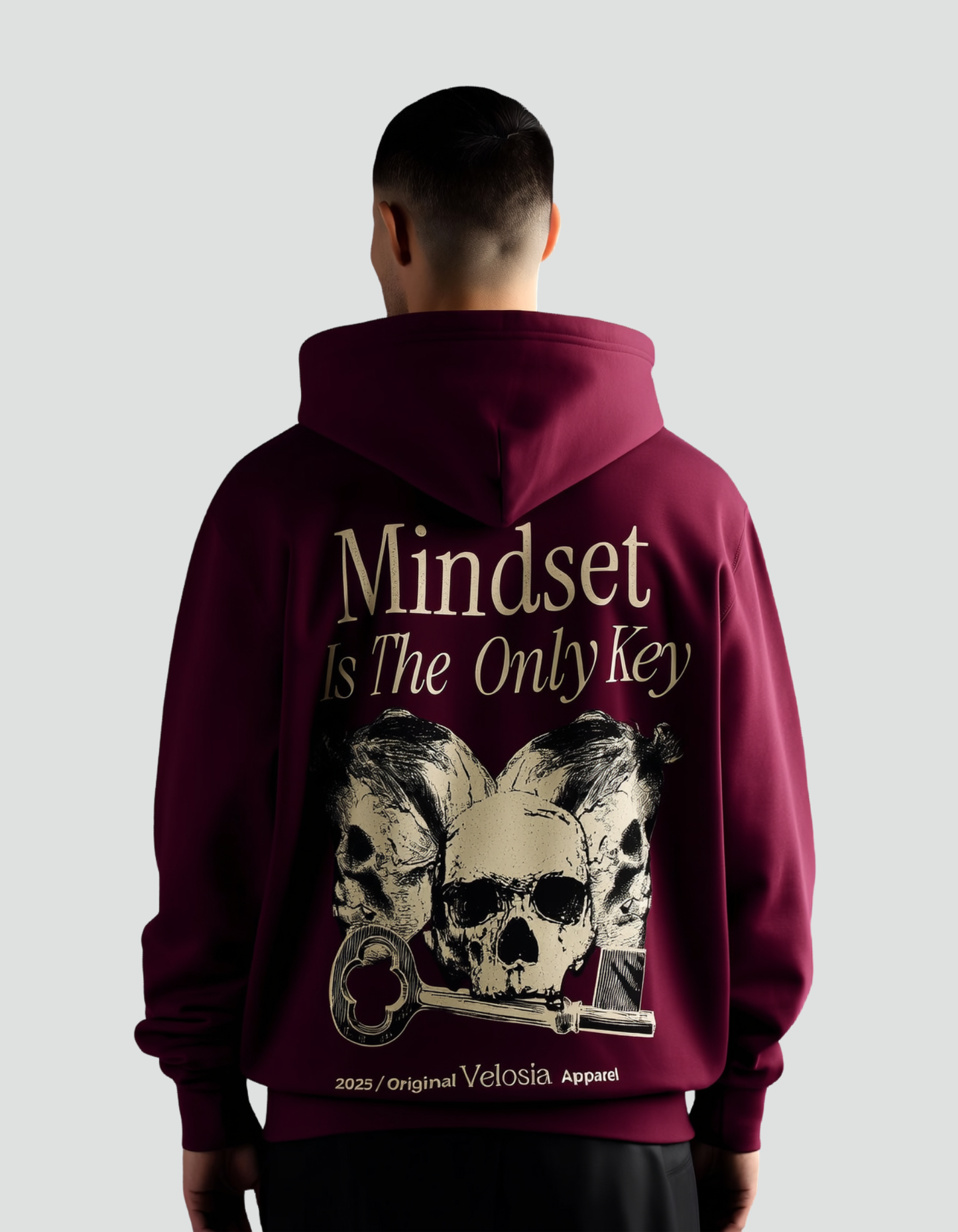Unisex Oversized Mindset Hoodie
