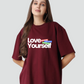 Women's Love yourself Oversized Tee