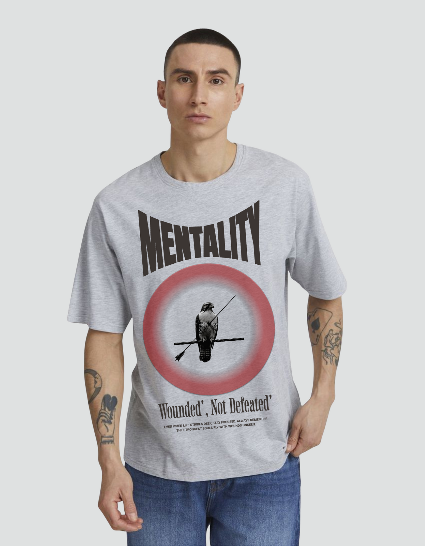 Unisex Mentality Oversized Tee