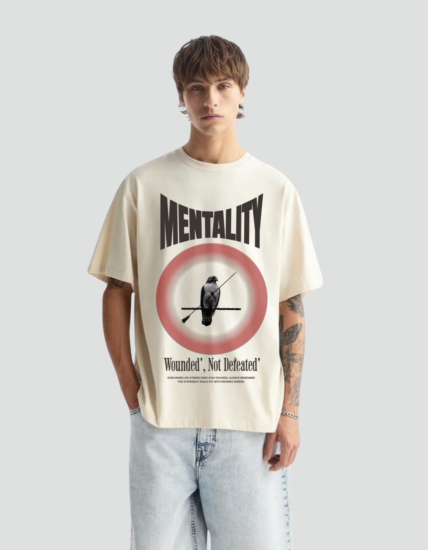Unisex Mentality Oversized Tee