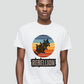 Men's Round Neck Half Sleeves T-shirt with Rebellion DZN