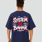Unisex Oversized Classic System Se Bahar T-Shirt