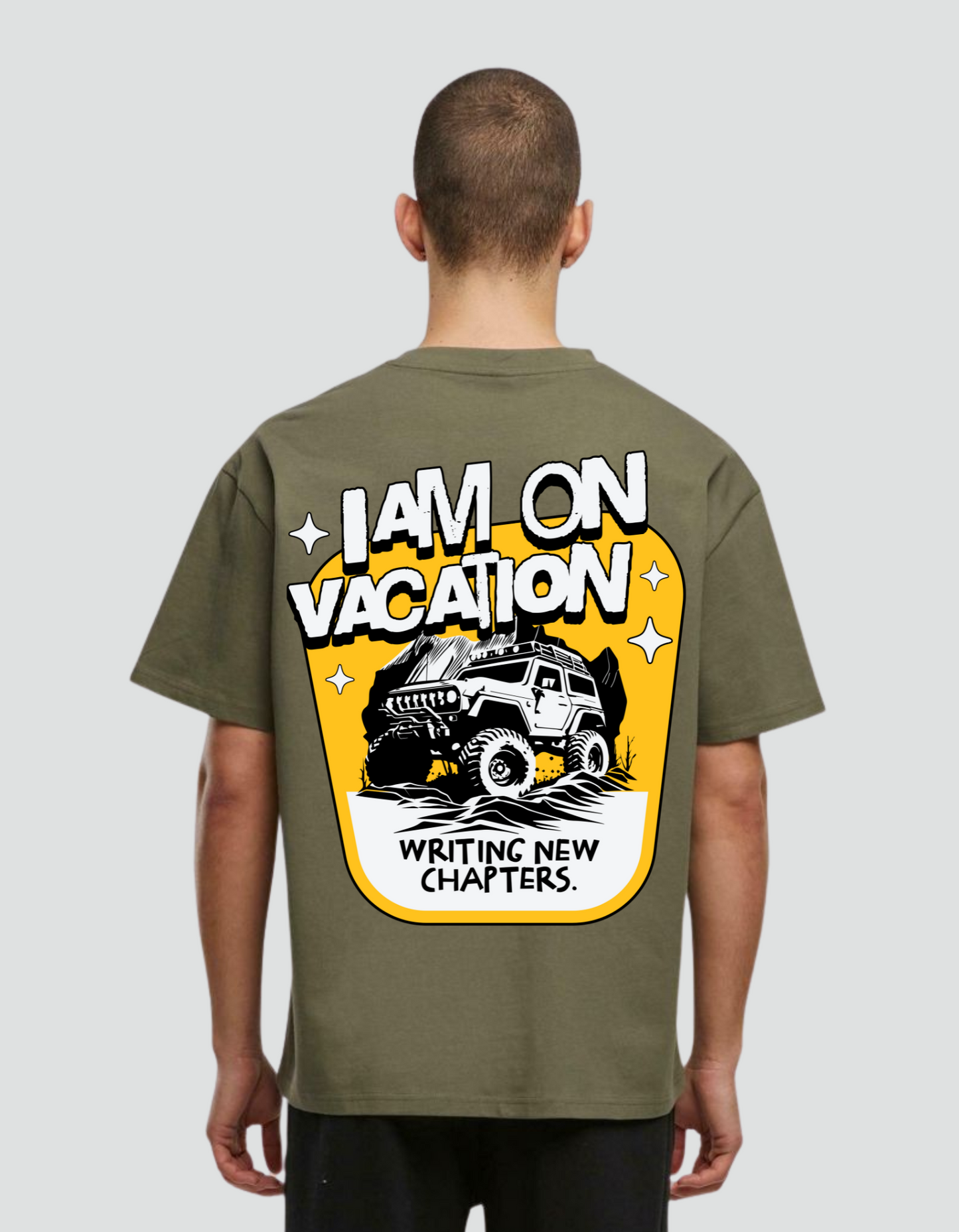 Unisex I'm On Vacation Oversized T-shirt