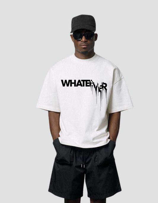 Unisex Oversized Whatever white Classic T-Shirt