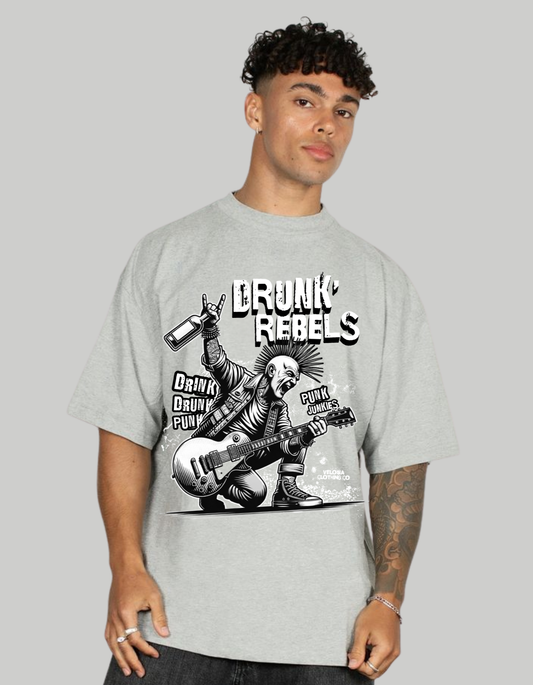 Unisex Oversized Classic  Drunk RebelsT-Shirt