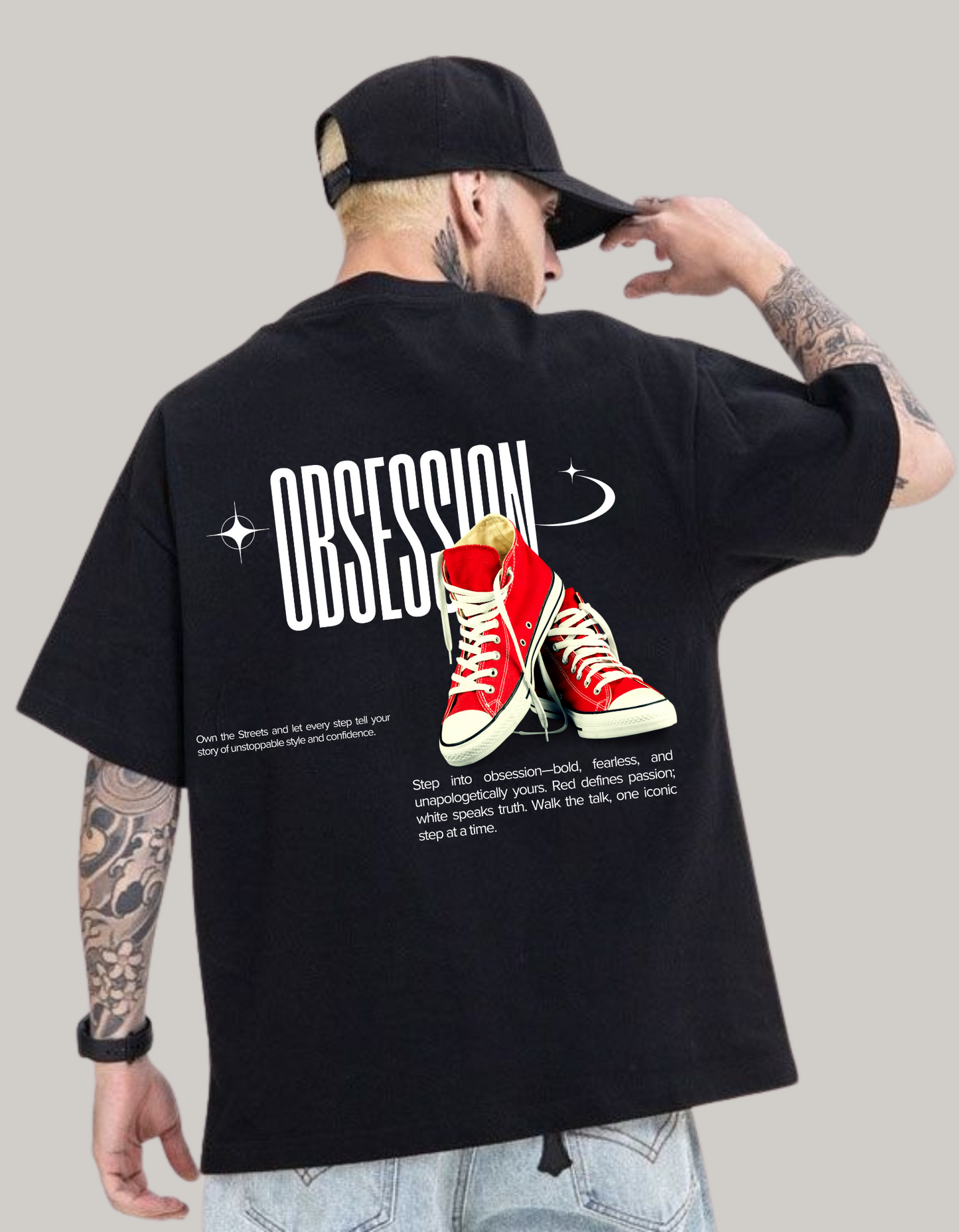 Unisex Obsession Oversized Classic T-Shirt